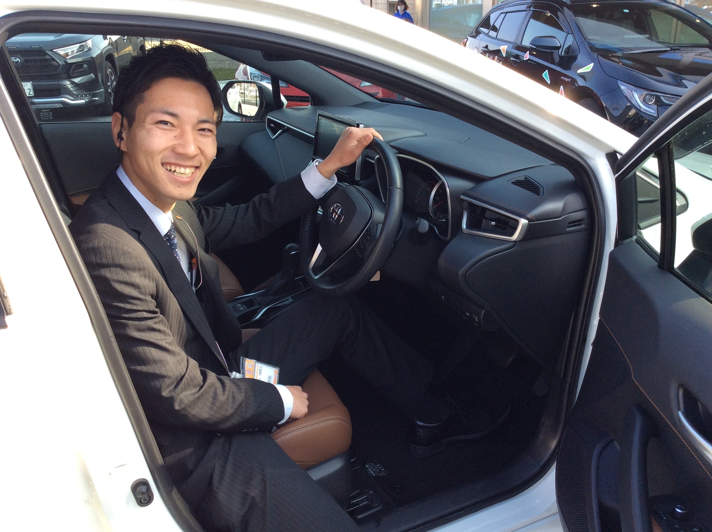 休日は試乗車でちょこっとドライブ おきがるに