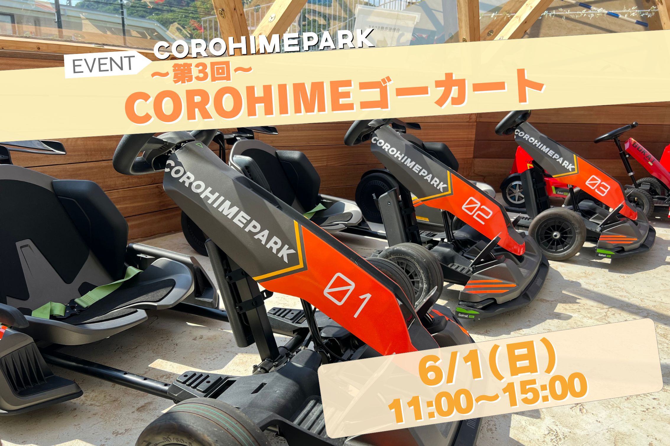corohime_ゴーカート3回